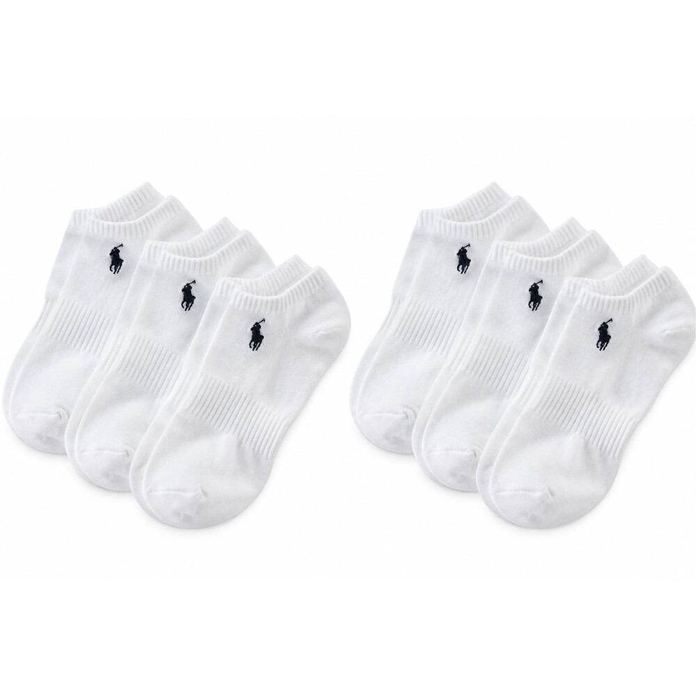 Polo Ralph Lauren Men's 6-Pk. Technical Quarter Socks  White One Size